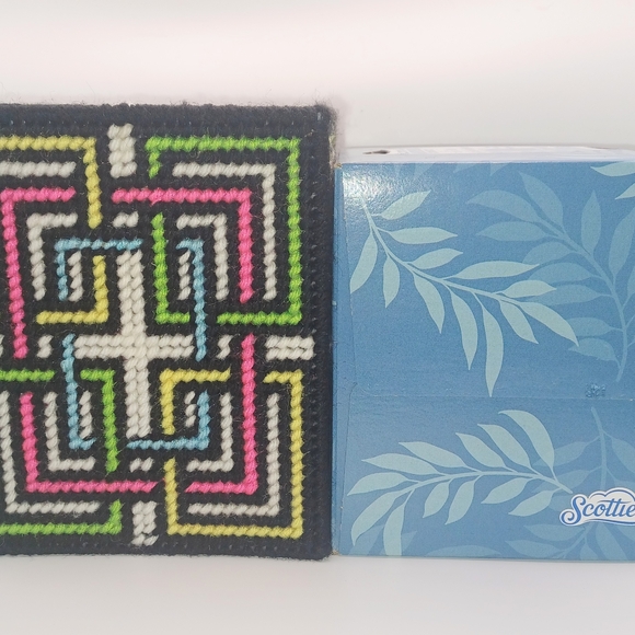 Colorful Geometric Pattern Coaster - Picture 1 of 3